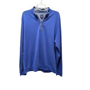 Johnnie O Royal blue men’s long sleeve 1/4 zip sweatshirt size XL. #40-1721